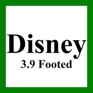 Disney - 3.9 Footed
