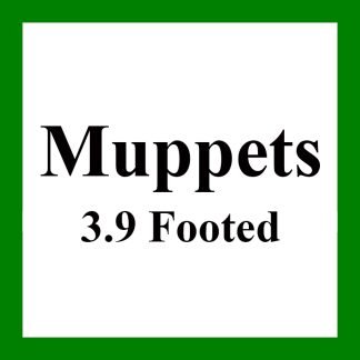 Muppets - 3.9 Footed