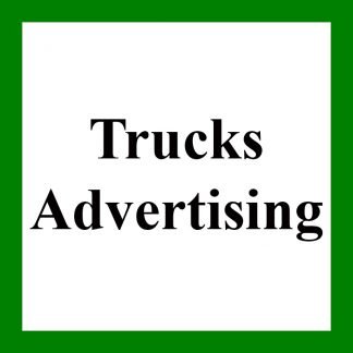 Trucks - Advertising